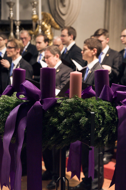 Chorus Viennensis during performance