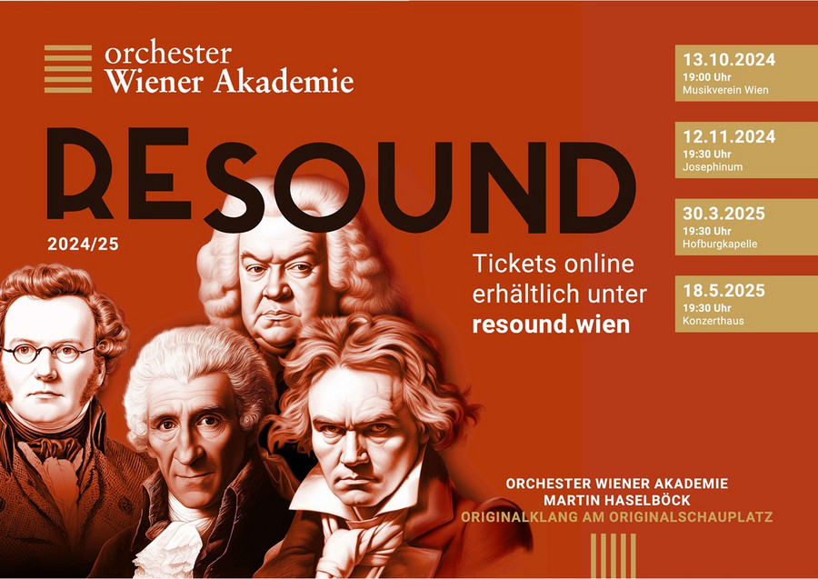 [Translate to English:] Orchester Wiener Akademie RESOUND 