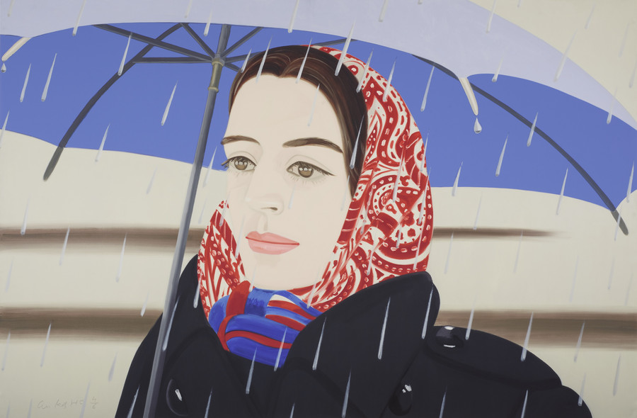 Alex Katz: Blue Umbrella 2 © ALBERTINA, Wien 