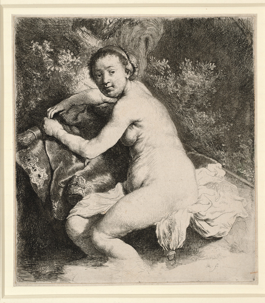 Rembrandt Harmenszoon van Rijn: Diana im Bade