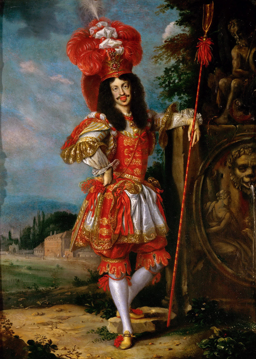 Kaiser Leopold I. im Bühnenkostüm